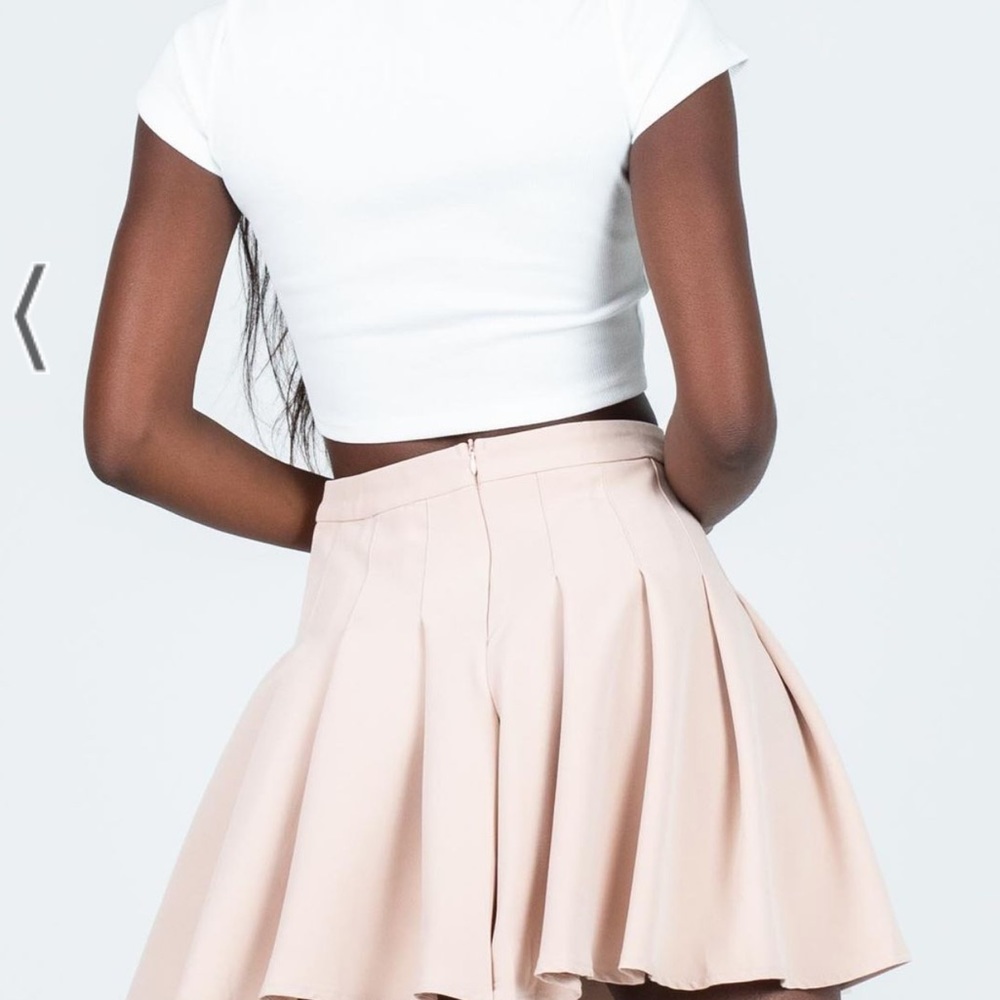 Princess Polly Beige Lucid Tennis Skirt - Picture 2 of 6